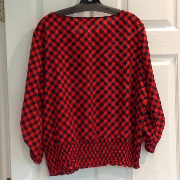 Michael Kors blue and Orange blouse - Picture 4 of 7